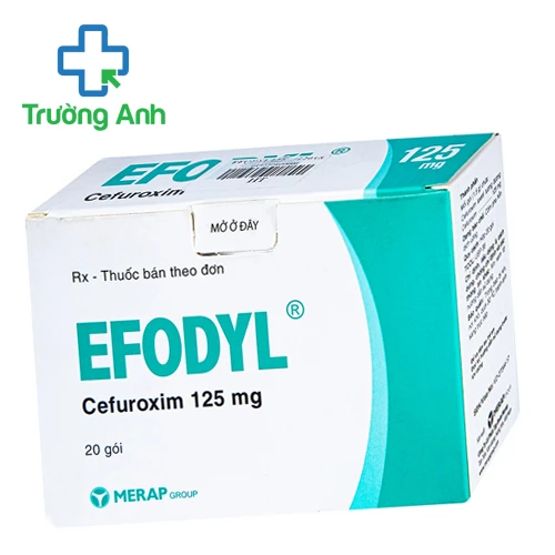 Efodyl 125mg- Thuốc điều trị các bệnh đường hô hấp hiệu quả