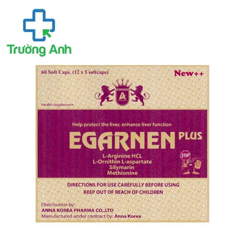 Egarnen plus - Hỗ trợ tăng cường chức năng gan hiệu quả