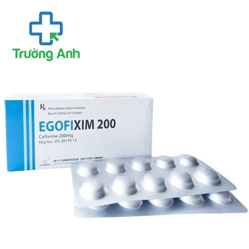 Egofixim 200 Amvipharm - Thuốc điều trị nhiễm khuẩn hiệu quả
