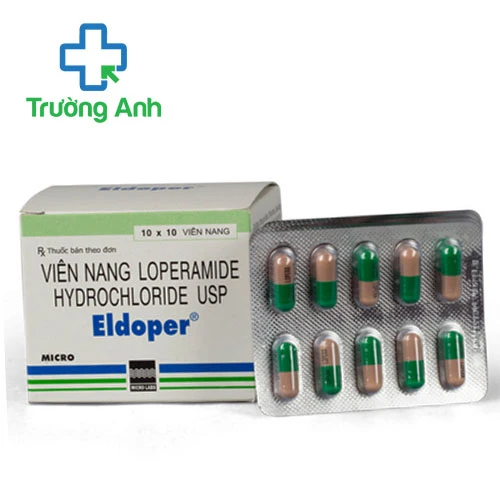 Eldoper 2mg Micro - Thuốc điều trị tiêu chảy cấp và mạn tính hiệu quả 