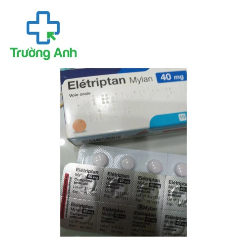 Eletriptan Mylan 40mg - Thuốc điều trị đau nửa đầu hiệu quả