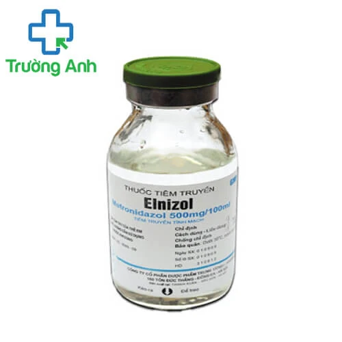 Elnizol 500mg/100ml - Thuốc điều trị nhiễm khuẩn kị khí hiệu quả