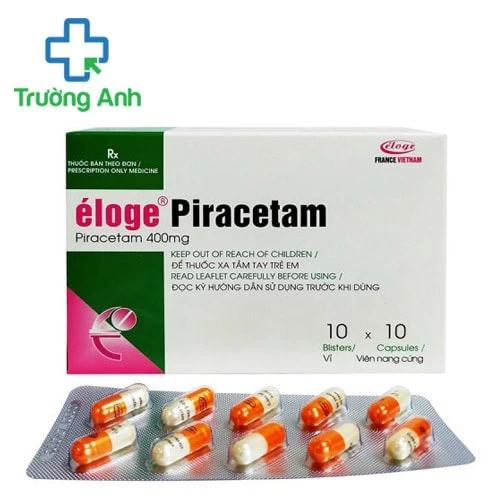  Eloge Piracetam 400mg - Thuốc điều trị chóng mặt hiệu quả