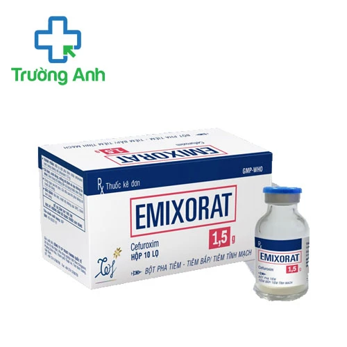 Emixorat 1,5g Trust Farma - Thuốc điều trị nhiễm khuẩn hiệu quả