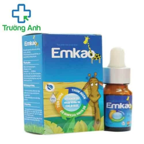 Emkao - Giúp bổ sung Vitamin D3 cho trẻ hiệu quả của Dk Pharma