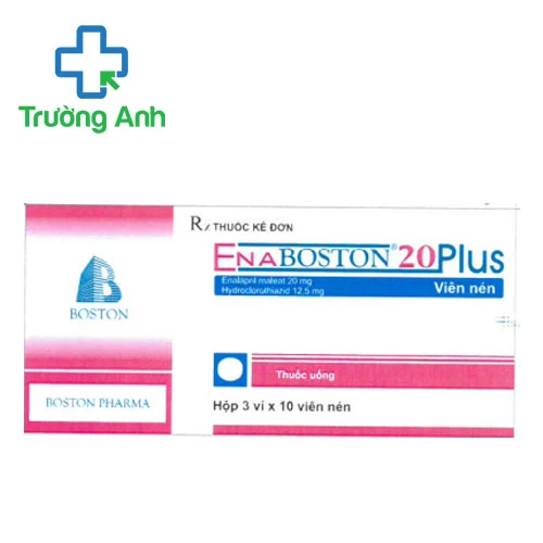 Enaboston 20 plus - Thuốc điều trị tăng huyết áp hiệu quả