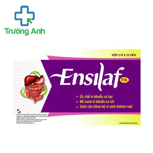 Ensilaf Meliphar - Hỗ trợ tăng cường hệ tiêu hóa khỏe mạnh