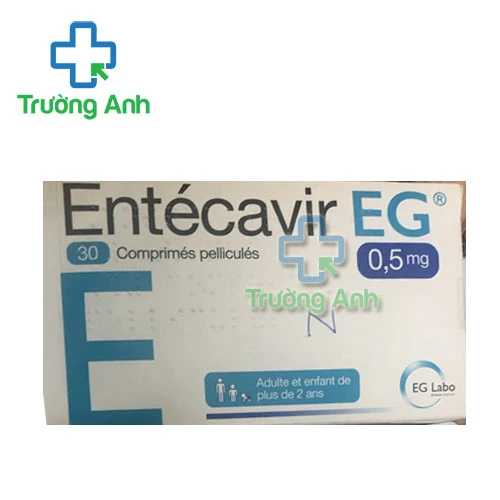 Entecavir EG 0,5mg - Thuốc điều trị viêm gan B hiệu quả