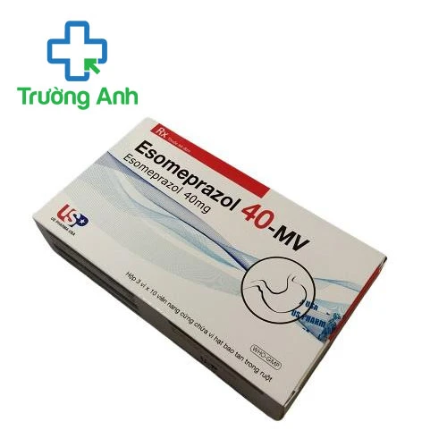 Esomeprazol 40-MV - Thuốc điều trị trào ngược dạ dày hiệu quả