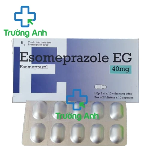 Esomeprazole EG 40mg - Thuốc trị viêm loét dạ dày, tá tràng của Pymepharco