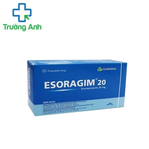 ESORAGIM 20mg - Thuốc điều trị viêm loét dạ dày, tá tràng hiệu quả của Agimexpharm