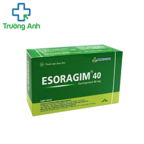 ESORAGIM 40mg - Thuốc điều trị viêm loét dạ dày, tá tràng hiệu quả của Agimexpharm