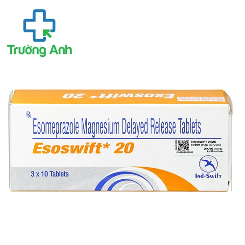 Esoswift 20 Ind-Swift - Thuốc điều trị trào ngược dạ dày thực quản