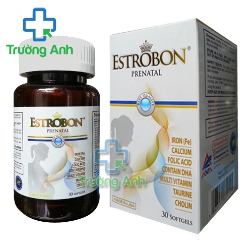 Estrobon New Prenatal - Giúp bổ sung vitamin và khoáng chất cho bà bầu hiệu quả của Mỹ