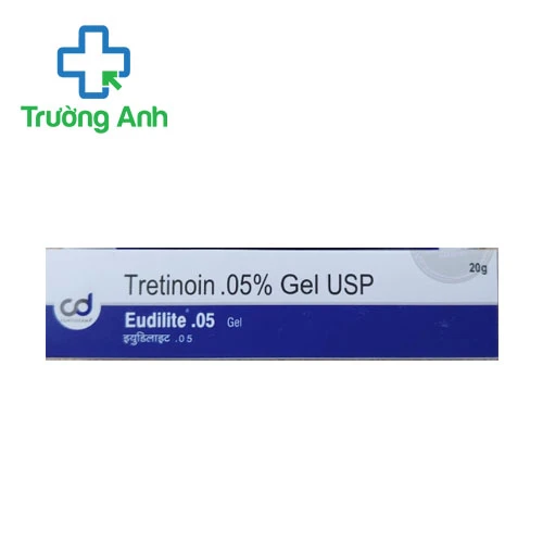 Eudilite .05 Gel (Tretinoin .05%) 20g Contiderma - Hỗ trợ điều trị mụn hiệu quả