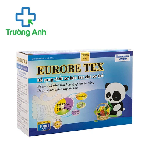 Eurobe Tex HD Pharma - Hỗ trợ nhuận tràng, giảm táo bón hiệu quả