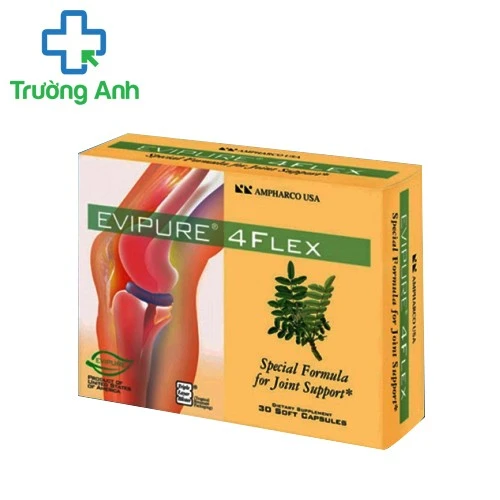 EVIPURE 4FLEX - TPCN hỗ trợ điều trị các bệnh xương khớp của Mỹ