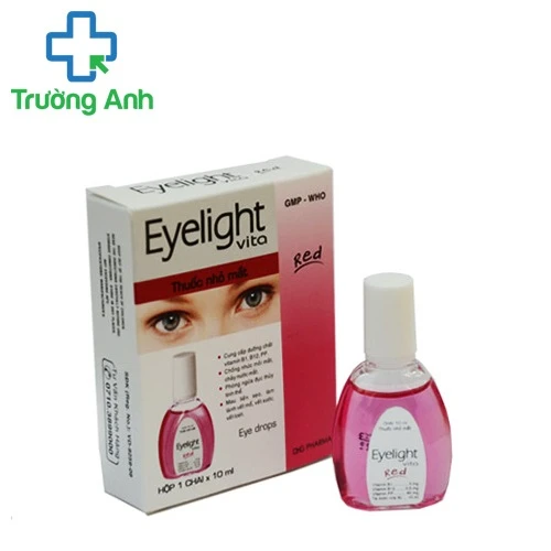 Eyelight Red 10ml - Thuốc giúp tăng cường sức khỏe cho đôi mắt 