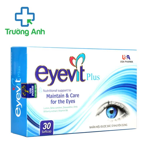 Eyevit Plus USA Pharma - Viên uống bổ mắt hiệu quả