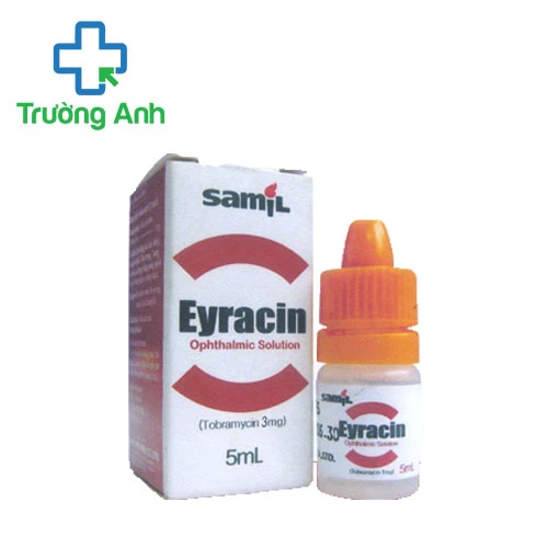 Eyracin ophthalmic Solution - Thuốc nhỏ mắt điều trị nhiễm khuẩn hiệu quả của Hàn Quốc