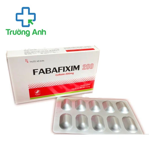 Fabafixim 200 Pharbaco - Thuốc điều trị nhiễm khuẩn hiệu quả