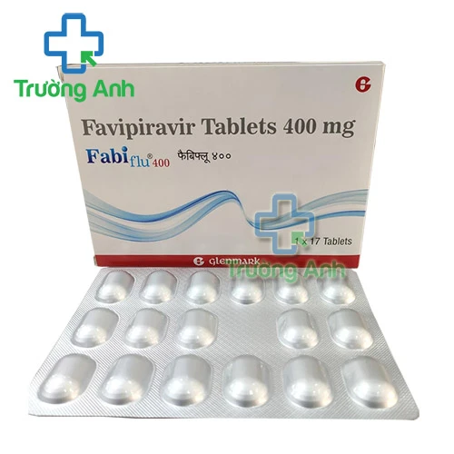 Fabiflu 400 - Thuốc điều trị Covid-19 (SARS-CoV-2) của Glenmark
