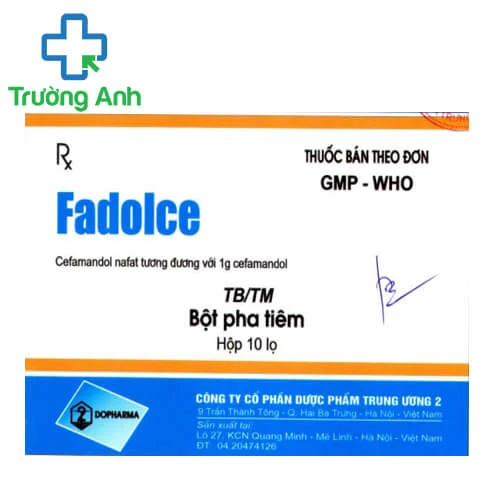 Fadolce - Thuốc điều trị nhiễm khuẩn hiệu quả của Dopharma