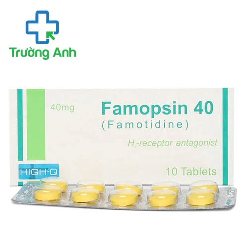 Famopsin 40 - Thuốc điều trị loét dạ dày tá tràng hiệu quả