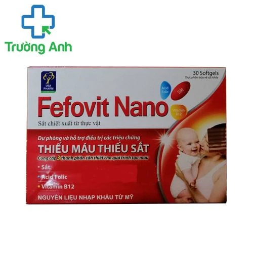 Fefovit nano - Giúp điều trị thiếu máu, thiếu sắt hiệu quả