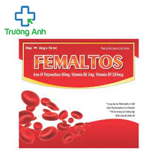 Femaltos Phương Đông - Hỗ trợ bổ sung sắt, acid folic cho cơ thể