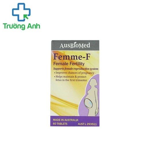 Femme F - Giúp hỗ trợ sức khỏe sinh sản phụ nữ hiệu quả của Úc