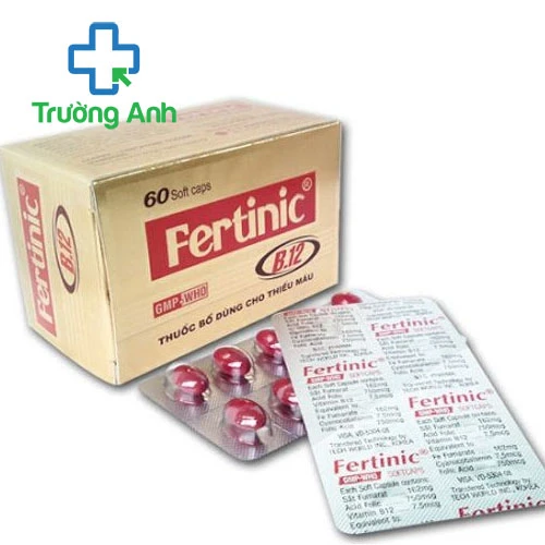 Fertinic NIC - Thuốc phòng và điều trị thiếu máu do thiếu sắt