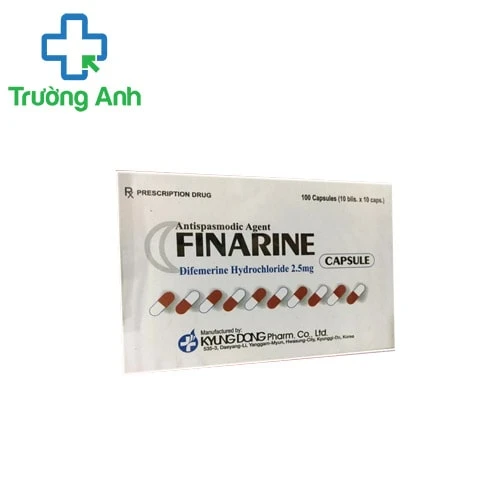 Finarine - Thuốc giảm co thắt nội tạng hiệu quả của Hàn Quốc