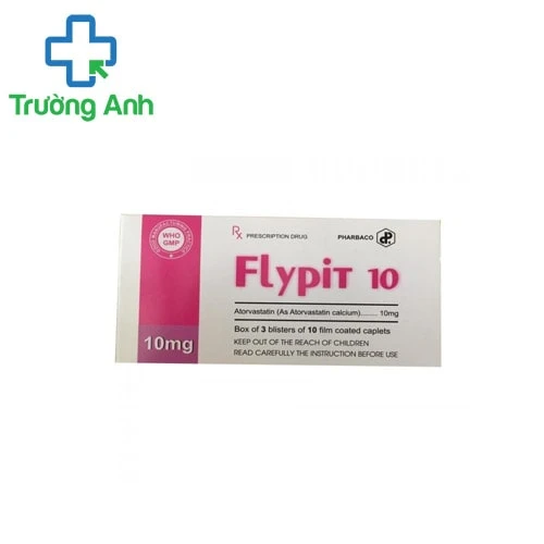 Flypit 10mg - Thuốc điều trị tăng cholesterol trong máu hiệu quả