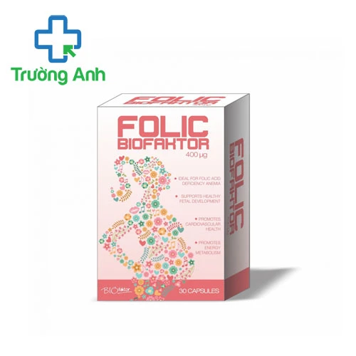 Folic Biofaktor 400mcg - Hỗ trợ bổ sung sắt cho cơ thể