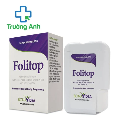 Folitop - Bổ sung sắt cho phụ nữ có thai và cho con bú hiệu quả 