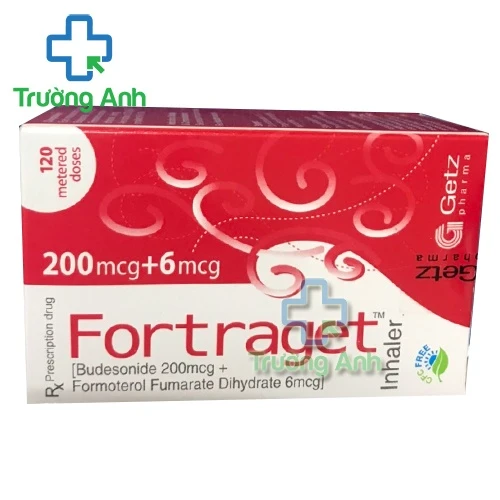 Fortraget Inhaler 200mcg+6mcg - Thuốc điều trị hen suyễn hiệu quả của Pakistan