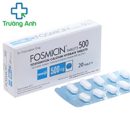 Fosmicin 500mg - Thuốc điều trị viêm nhiễm khuẩn hiệu quả của Nhật Bản