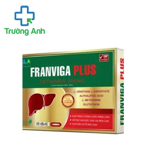 Franviga Plus TPP France - Hỗ trợ bảo vệ gan, tăng cường chức năng gan hiệu quả