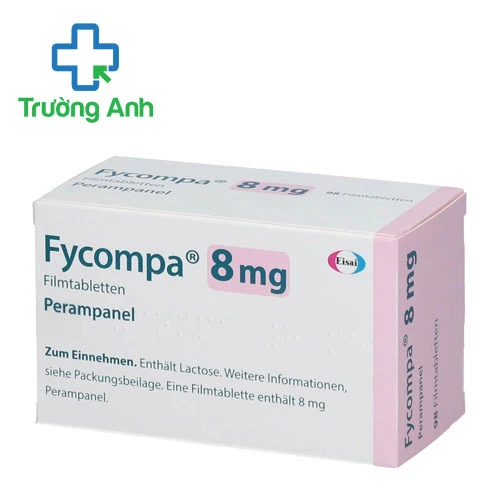 Fycompa 8mg Eisai - Thuốc điều trị bổ trợ cơn động kinh hiệu quả