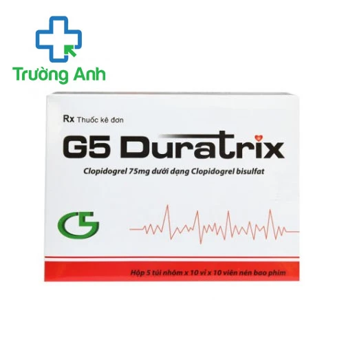 G5 Duratrix - Thuốc phòng ngừa xơ vữa động mạch hiệu quả của Hataphar