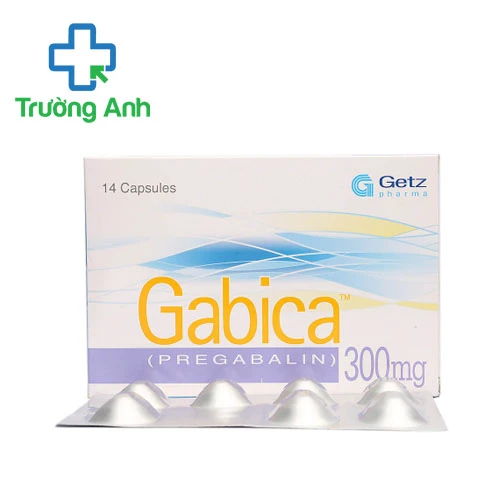 Gabica Capsule 300mg Getz Pharma - Thuốc điều trị đau thần kinh hiệu quả