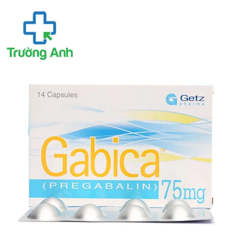 Gabica Capsule 75mg Getz Pharma - Thuốc điều trị đau thần kinh hiệu quả