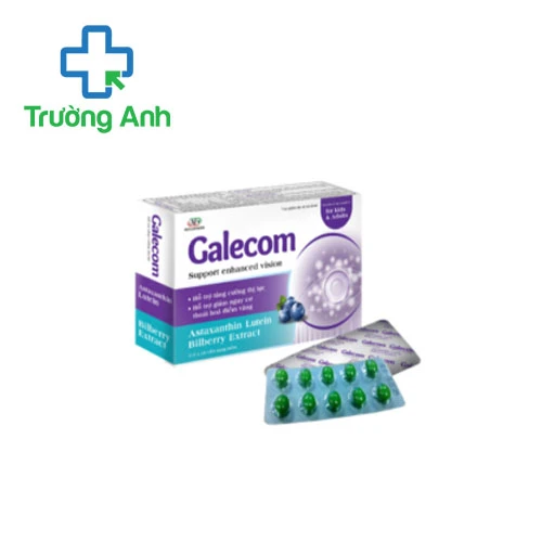 Galecom - Hỗ trợ tăng cường thị lực cho mắt