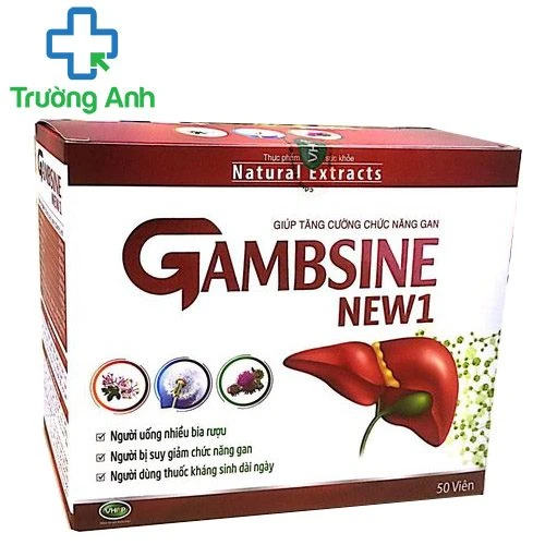 Gambsine New 1 - Giúp thanh nhiệt, giải độc gan của VHOP PHARMA