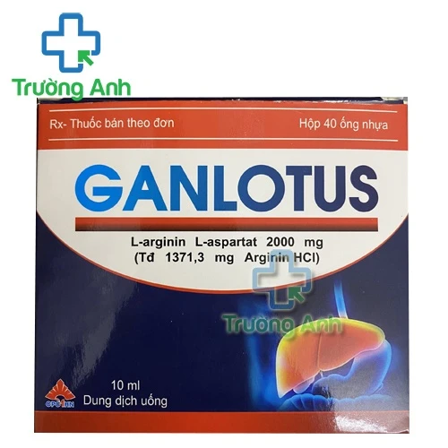 Ganlotus - Thuốc điều trị tăng amoniac máu hiệu quả