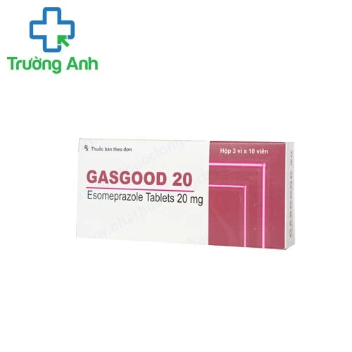 Gasgood 20mg - Thuốc điều trị trào ngược dạ dày, thực quản hiệu quả của Ấn Độ