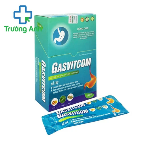 Gasvitcom STP - Hỗ trợ bảo vệ niêm mạc dạ dày hiệu quả