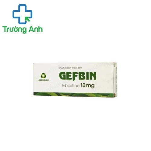 Gefbin 10mg - Thuốc điều trị viêm mũi dị ứng hiệu quả