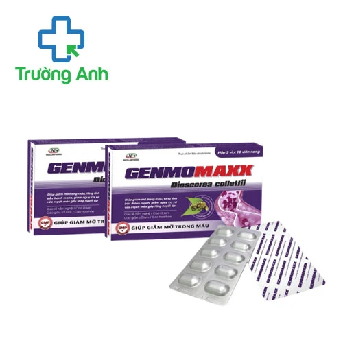 Genmomaxx - Hỗ trợ giảm mỡ máu hiệu quả